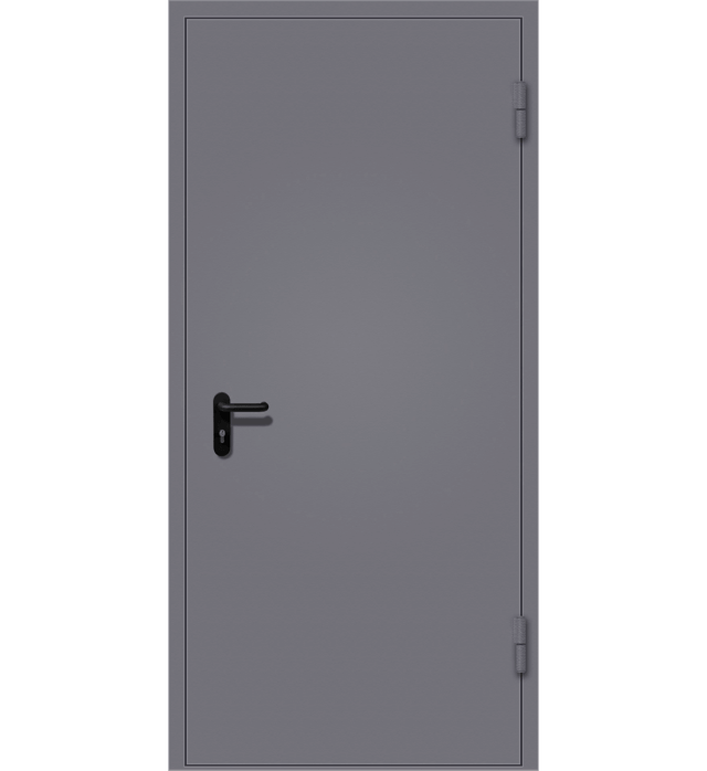 Одностворчатая стальная тамбурная дверь, фото 87